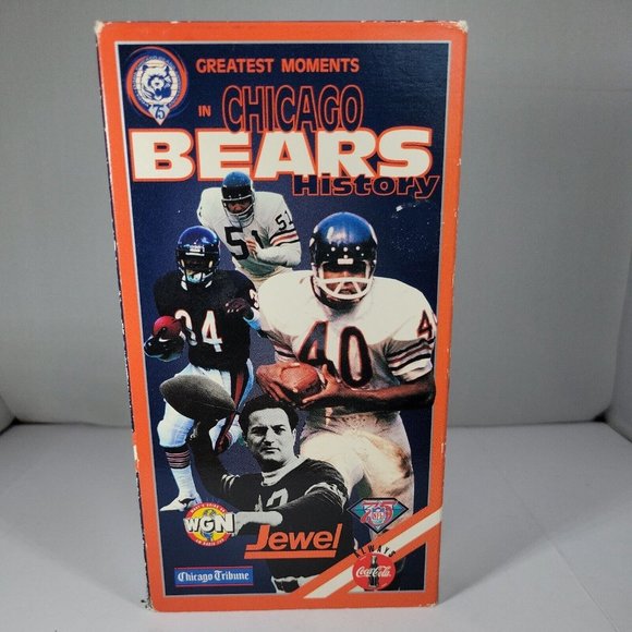 GREATEST‎ MOMENTS IN CHICAGO BEARS HISTORY VHS NFL 1994 75 YEARS WALTER PAYTO - Picture 1 of 6